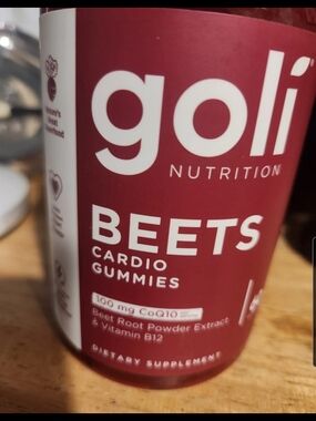 Goli Nutrition Beets Cardio Gummies - Red